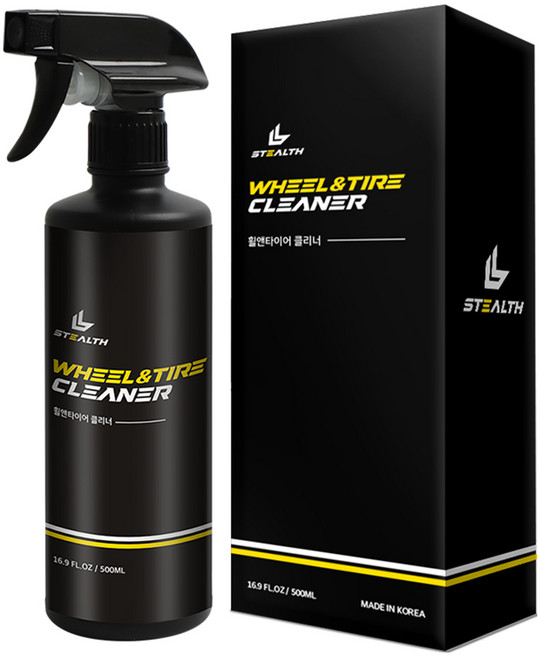 스텔스 휠앤타이어 클리너, 500ml, 1개
