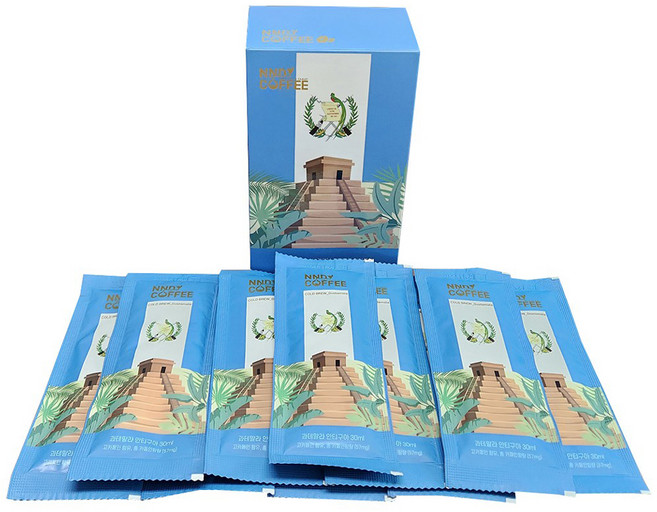 뉴앤디커피 콜드브루 더치커피 과테말라 안티구아, 30ml, 10개입, 1개
