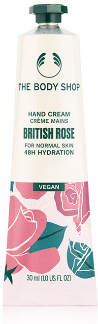 더바디샵 핸드크림 브리티쉬 로즈, 30ml, 1개