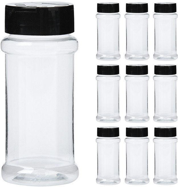 인블룸 투카인즈 페트 양념통 블랙, 100ml, 10개