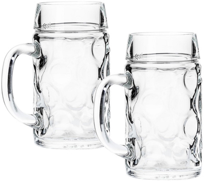 보르고노보 옥토버페스트 맥주잔, 2개