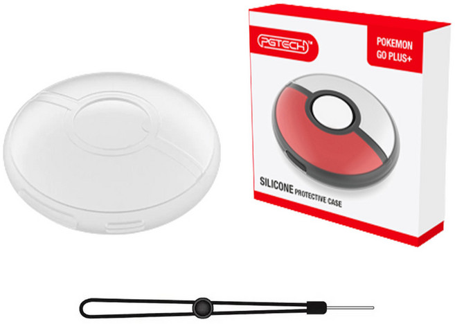 호후 포고플플 실리콘 케이스 커버 PG 반투명 화이트, 1개