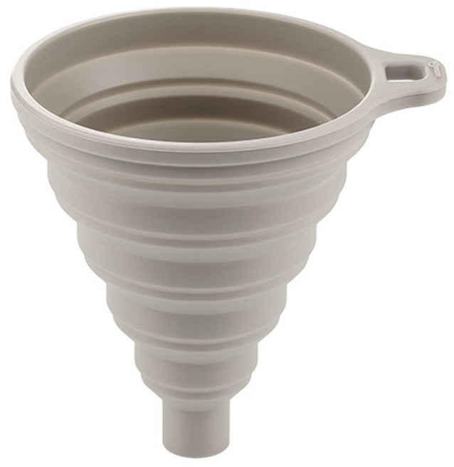 실리만 하모니 접이식 깔때기 WSK4034, 코코아그레이, 1개