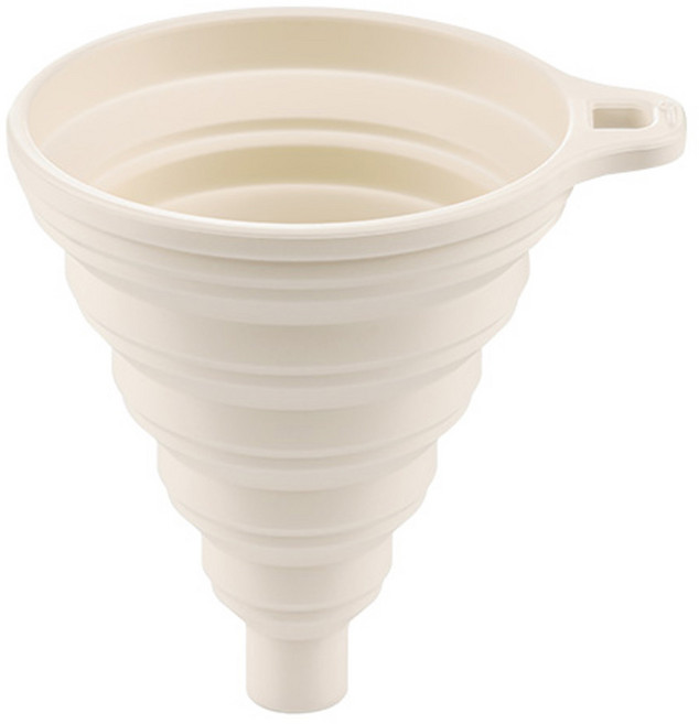 실리만 국내생산 하모니 접이식 깔때기 크림베이지 1개