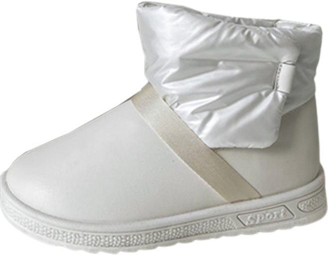 엘쏘 여성용 숏 앵클 패딩 부츠