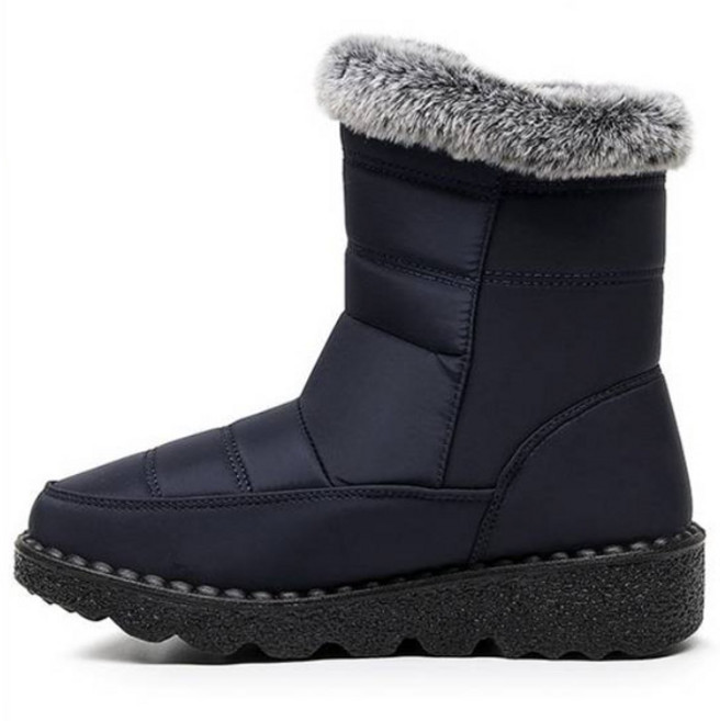 Elsso 女款魔鬼氈防水雪靴