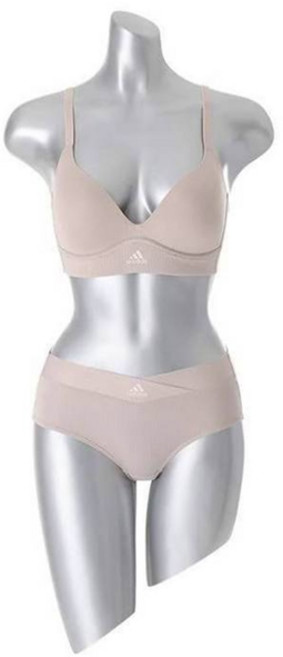 아디다스 타공 몰드 노와이어 브라팬티세트