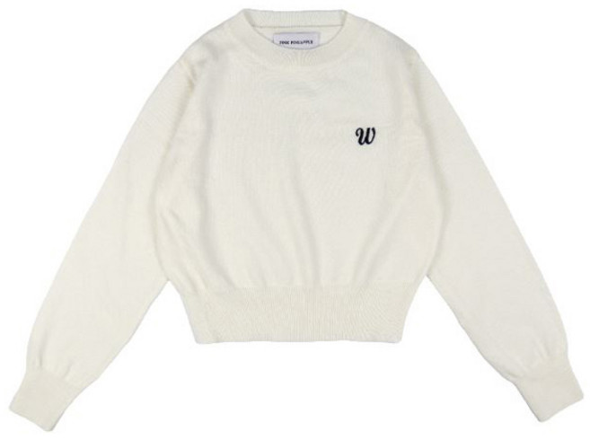 PINK PINEAPPLE 女款 OM R-NECK SWEATER