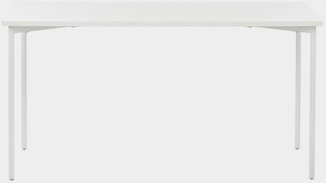 메종드꼼마 유니온데스크 컴퓨터 테이블 1400 입식 책상, 화이트