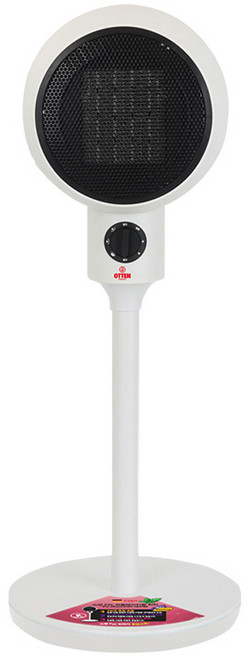 오텐 써큘레이터형 PTC 온풍기, AO-H811, 화이트