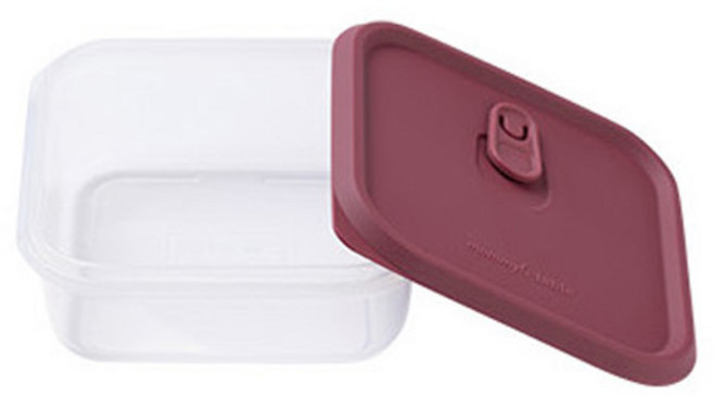 마미스테이블 푸드그레이드 실리콘 밀폐용기 멀티볼 S 350ml, 버건디, 1개