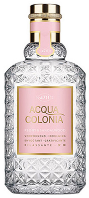 4711 아쿠아 콜로니아 오 드 코롱 피오니 앤 샌달우드, 100ml, 1개