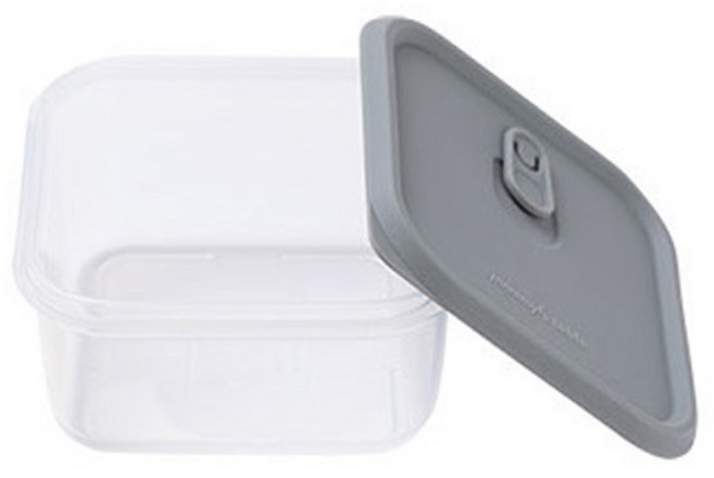 마미스테이블 푸드그레이드 실리콘 밀폐용기 멀티볼 L 600ml, 라이트그레이, 1개