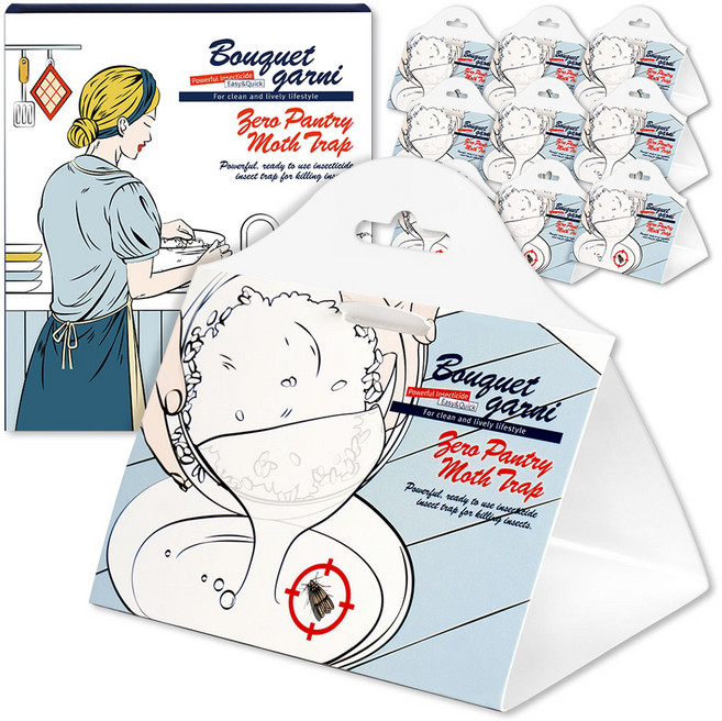 부케가르니 제로 쌀벌레 화랑곡나방 트랩 10p, 1개