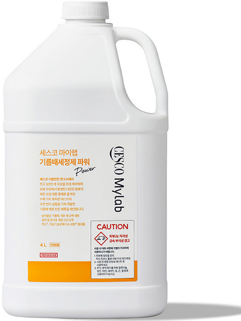 세스코마이랩 기름때세정제 파워, 4L, 1개