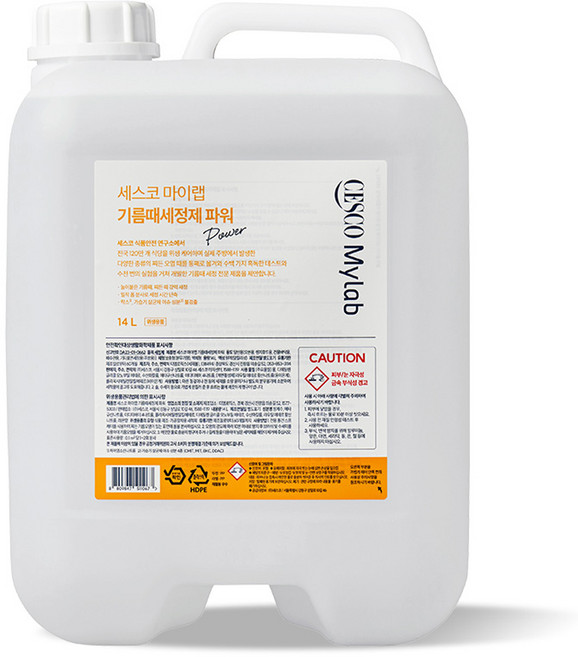 세스코마이랩 파워 기름때 세정제, 14L, 1개
