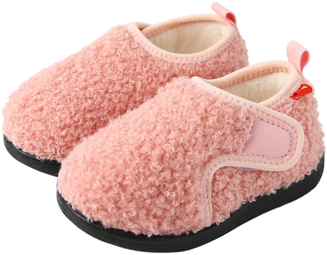 오즈키즈 유아용 뽀글동글 뽀글이 털안감 슬립온