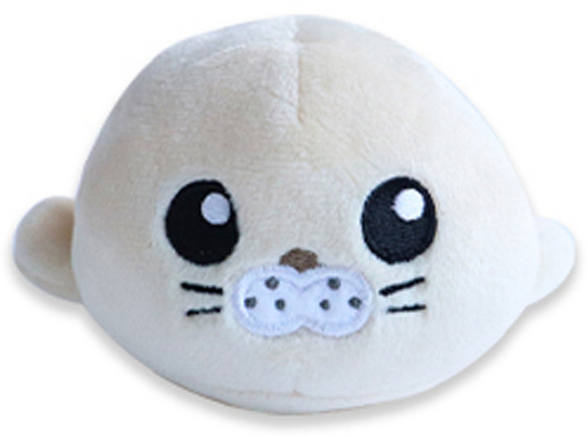 코코몽실 스트레스볼 봉제인형, 7cm, 바다표범, 1개