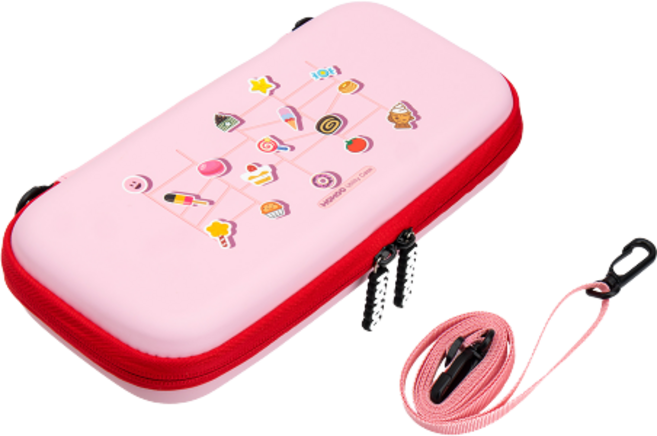 호후 닌텐도 스위치 슬림 케이스 H5, 핑크, 1개