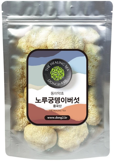 동이약초 중국산 노루궁뎅이버섯, 150g, 1개 - 쿠팡