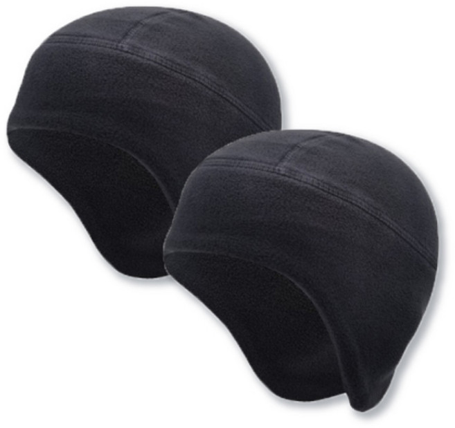 얼게이트 아웃도어 방한 이너캡 2p, 블랙