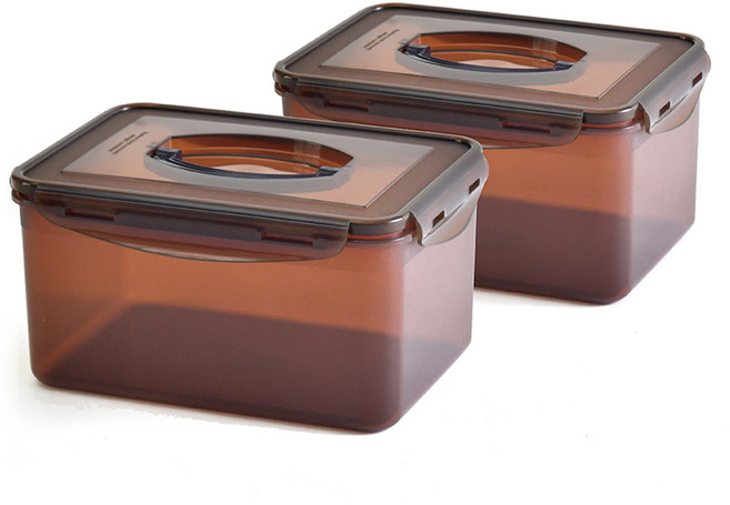 국산 튼튼 반투명 정석 김치통, 5L, 2개