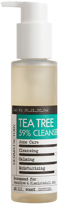 더마팩토리 티트리 59% 젤 클렌저, 150ml, 1개