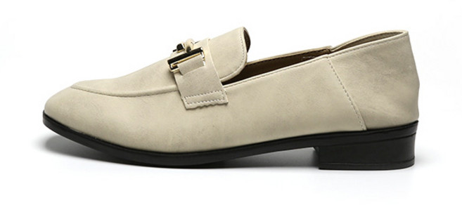 잭앤질 여성용 수제 골드 더블T 로퍼 JC3608