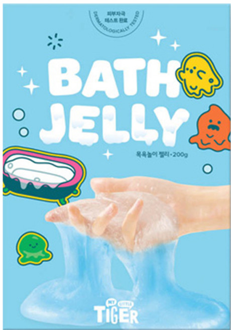 마이리틀타이거 목욕 배쓰젤리, 200g, 1개, 혼합색상