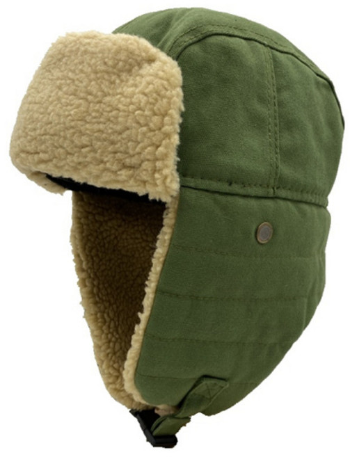 에이빅 히트기어 아웃도어 프리미엄 귀달이 방한 군밤 모자, 카키