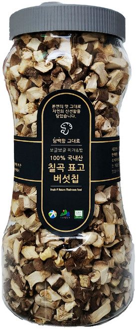 칠곡애 건조 표고버섯 사각칩, 110g, 1개