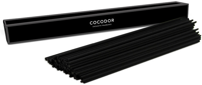 코코도르 디퓨저 섬유 리드스틱 48cm, 블랙, 1개, 30개
