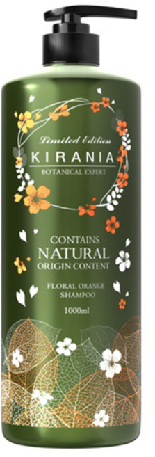 키라니아 보타니컬 두피샴푸 플로럴오렌지향, 1L, 1개