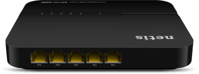 네티스 기가비트 5포트 스위칭허브, ST3105-IGMP, 1개