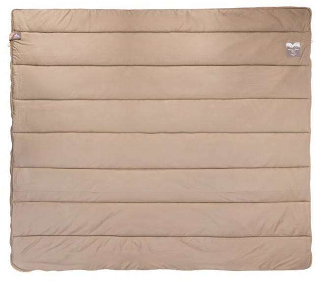 코베아 더블 EX 패밀리 침낭, 베이지, 1개