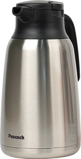 PEACOCK 보온보냉 테이블 주전자포트, 1500ml, 스테인리스, 1개