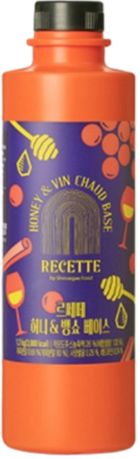 르쎄떼 허니 & 뱅쇼 음료 베이스, 1.2kg, 1개