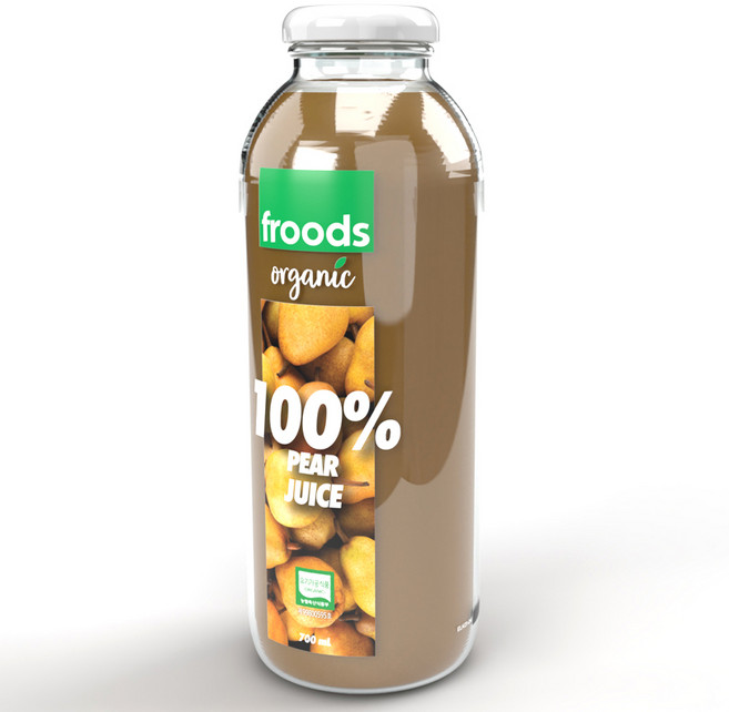 프루즈 유기농 배 착즙주스, 700ml, 1개
