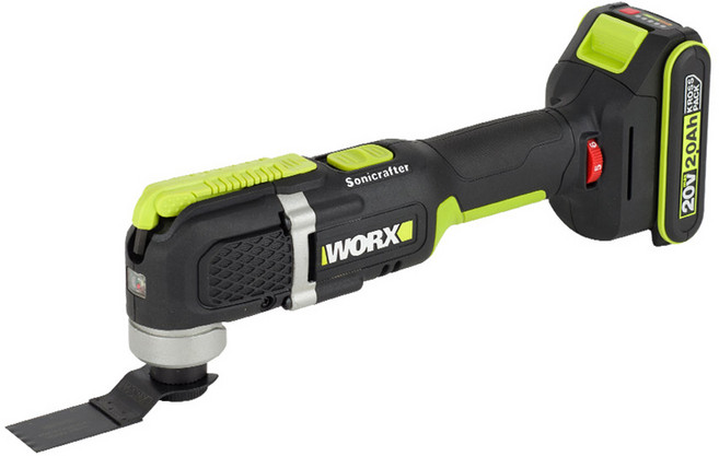 WORX 충전 멀티커터 20V 2.0AH WE696, 1개