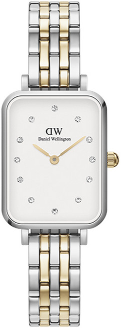 Daniel Wellington QUADRO LUMINE 5 LINK 水晶手錶 20 x 26 mm
