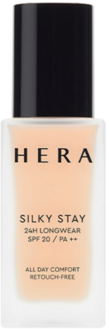 헤라 실키 스테이 24아워 롱웨어 파운데이션 SPF20 PA++ 30g, 1개, 21C1 로제바닐라