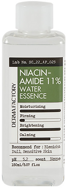 더마팩토리 나이아신아마이드 11% 워터 에센스, 150ml, 1개