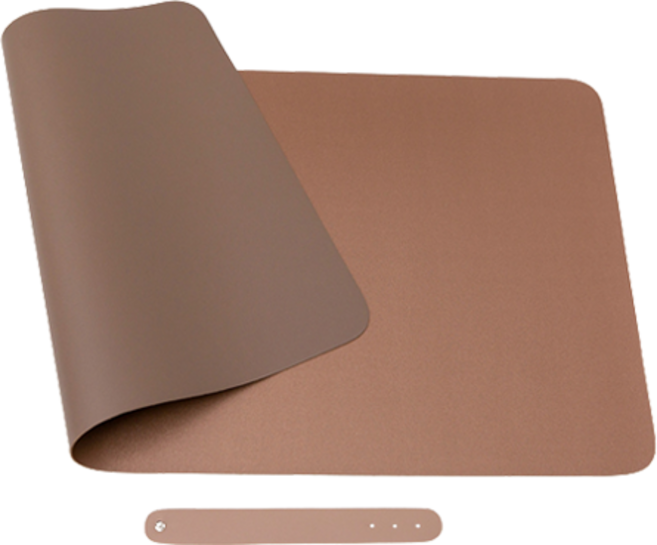 다름이야 캠핑 피크닉 양면 롤테이블 식탁 매트, 브라운 다크브라운, 90 x 45 cm, 1개