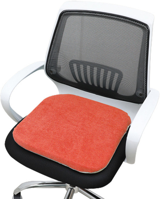 대한 반려동물 1인용 USB 휴대용 온열 전기방석, 심플오렌지레드, 40 x 40 x 3.5 cm