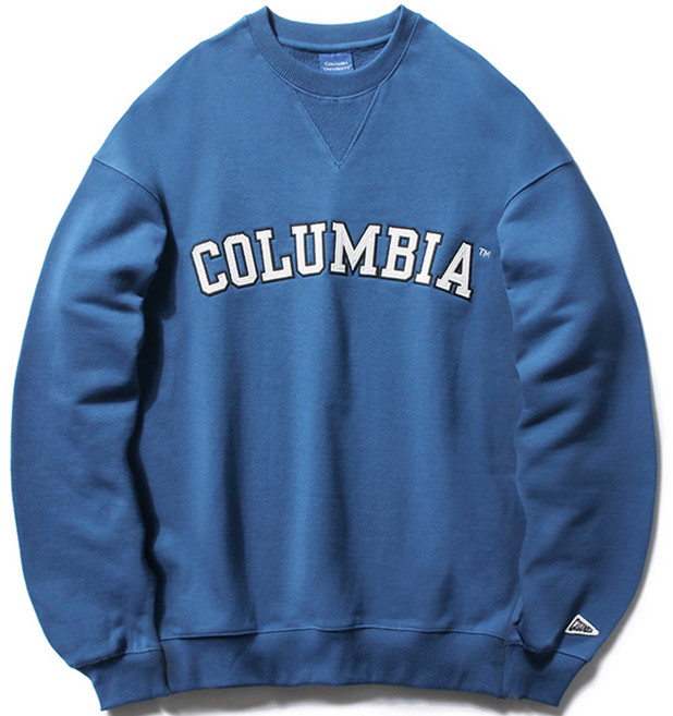 컬럼비아유니버시티 CU 아치 로고 맨투맨