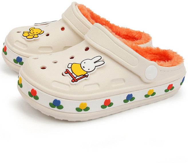 알파슈 미피 아동용 방한 라인 샌들