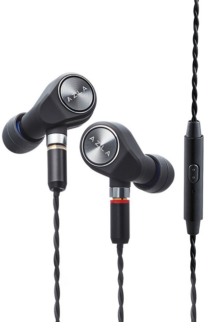 아즈라 아레스 게이밍 유선 이어폰, AZPG-W1700, 블랙