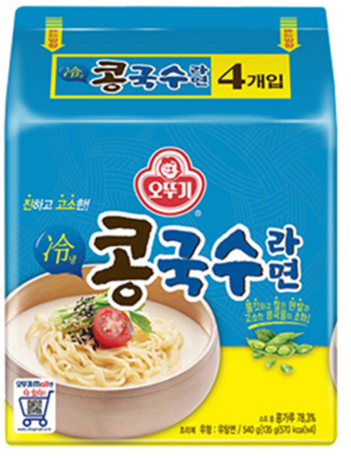 오뚜기 콩국수 라면, 540g, 1개