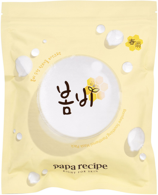 파파레서피 봄비 수딩 판테놀 마스크팩, 10개입, 1개