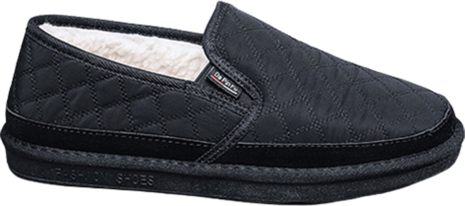 홀리바나나 남성용 퀄팅 누빔 털 안감 슬립온 HBNN31353